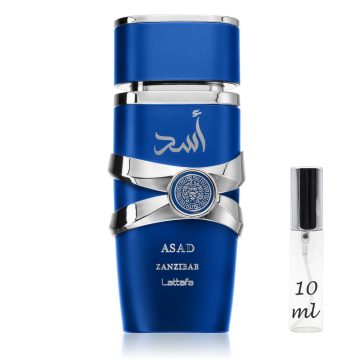 Lattafa Asad Zanzibar férfi parfüm dekant 10 ml