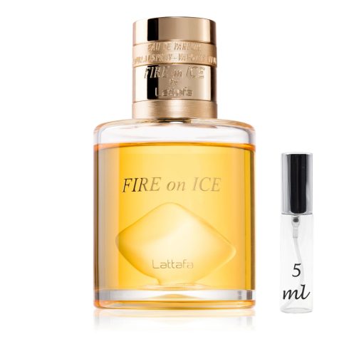 Lattafa Fire on Ice uniszex parfüm dekant 5 ml