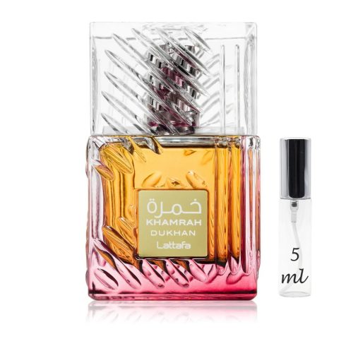 Lattafa Khamrah Dukhan uniszex parfüm dekant 5 ml