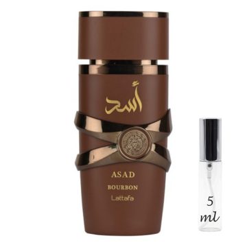 Lattafa Asad Bourbon férfi parfüm dekant 5 ml