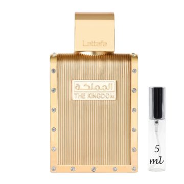 Lattafa The Kingdom férfi parfüm dekant 5 ml